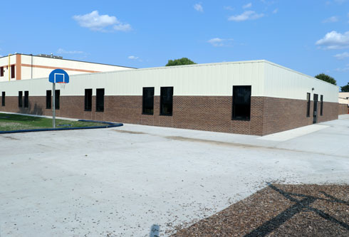 Elementary school addition, Danville, Iowa, construction management agency project